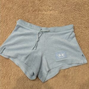 Boys Lie Blue Terry Cloth Shorts